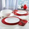 Luminarc Feston White Dinner Plate 27cm 6pcs P3978