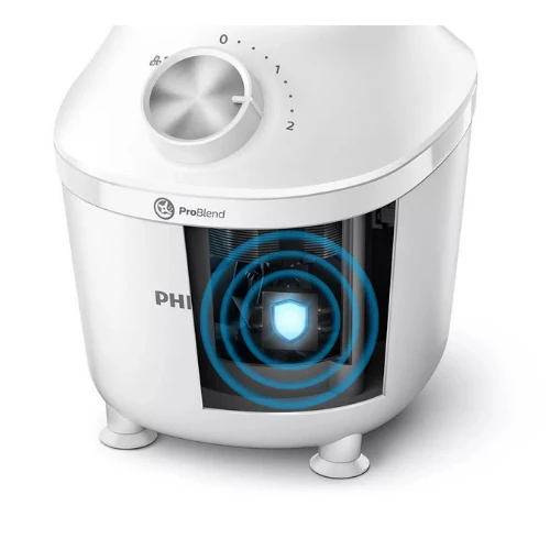 Philips Blender 600W 1.25L Glass Jar Hr2291/20