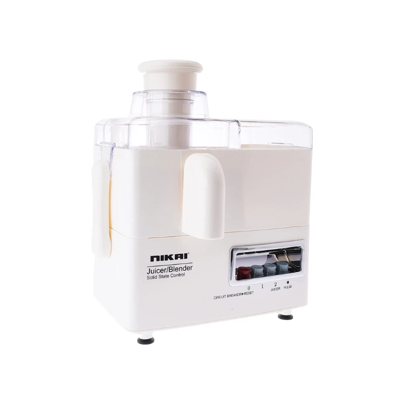 Nikai Juicer Extractor 1.6L 4 In 1 Juicer Blender Meat Chopper And Grinder 300W Nfp1724N 2 Speed With Pulse Function Powerful Motor With Thermostat Stainless Steel Blades 5 Nikai Juicer Extractor 1.6L 4 In 1 Juicer Blender Meat Chopper And Grinder 300W Nfp1724N 2 Speed With Pulse Function Powerful Motor With Thermostat Stainless Steel Blades