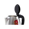 Nikai Jug Kettle 1.7L Steel With Cord Storage 2200W NK420A Automatic Shut Off Boil Dry Protection With Indicator Stainless Steel Body