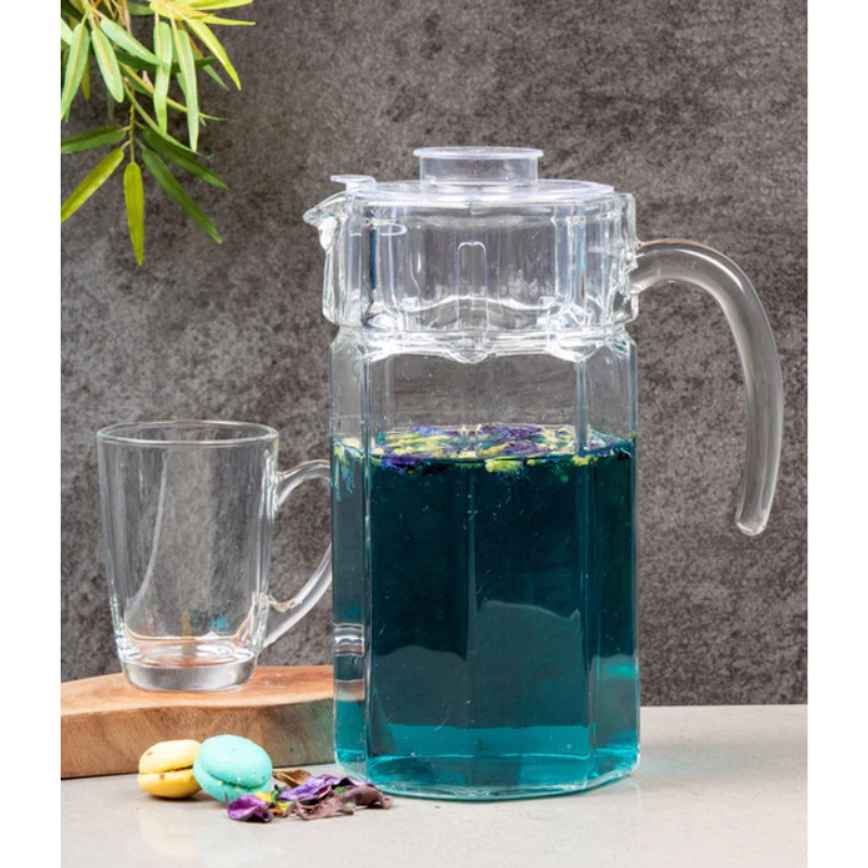Luminarc Octime Jug 1.6L With Lid N1104 4 Luminarc Octime Jug 1.6L With Lid N1104