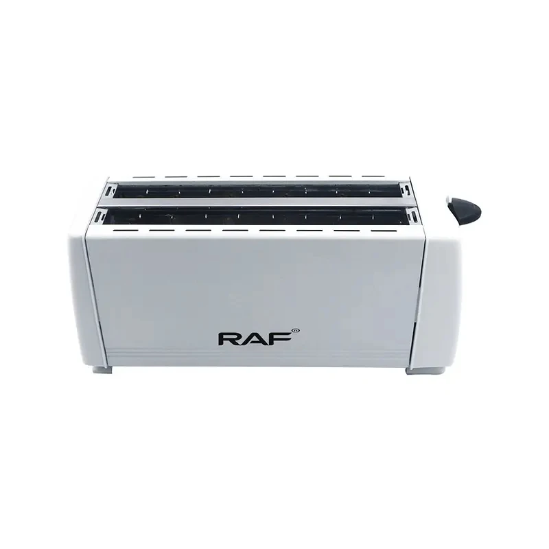 Raf Bread Toaster 4 Slice 1200W, Double Sided Baking, Card Slot Design R.265 2 Raf Bread Toaster 4 Slice 1200W, Double Sided Baking, Card Slot Design R.265
