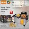 RAF Deep Fryer 7.5L 2000W 2in1 4 Ring Fever,Anti Scalding Design R.5249