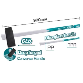 Total Splitting Wedge/Stoning Hammer 2.7kg THT78206D
