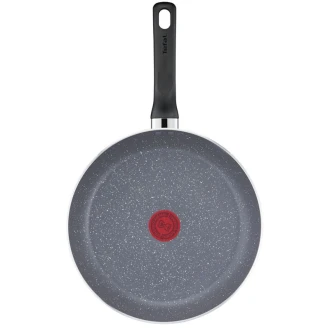 Tefal Natura Frypan 28cm Non Electric B2260695 aluminium material heat indicator thermo signal stone effect coating