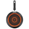 Tefal Super Cook Pancake Pan 25cm Non Electric B4593885 aluminium material heat indicator thermo signal powerglide coating made in france