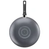 Tefal Natura Wokpan 28cm Non Electric B2269295 aluminium material heat indicator thermo signal stone effect coating made in france