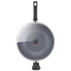Tefal Natura Wokpan 28cm Non Electric B2269295 aluminium material heat indicator thermo signal stone effect coating made in france