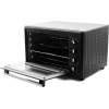 Nikai Oven Electric 100l with Rosting Function 4 Knobs Control 2200w NT1008RCAX 90 Mins Timer Double Glass Panel Stainless Steel Heating Elements With Thermostat