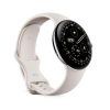 Google Pixel Watch 4 Wi-Fi 45mm - Polished Silver Aluminum with Porcelain Active Band
