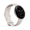 Google Pixel Watch 4 Wi-Fi 45mm - Polished Silver Aluminum with Porcelain Active Band