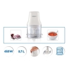 Philips Chopper 450W 0.7L Plastic Bowl with Two Blades HR1393