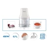 Philips Chopper 450W 0.7L Plastic Bowl with Two Blades HR1393