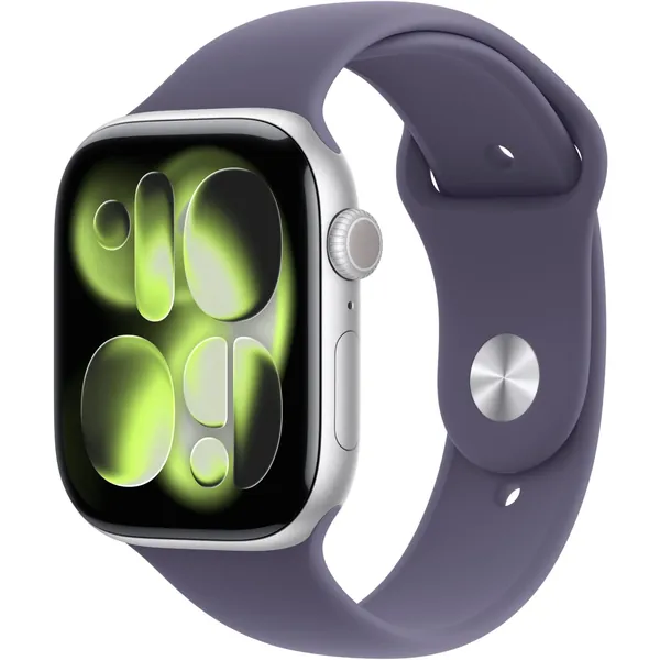 Apple Watch Series 11 46Mm Silver Aluminium Case Gps Sport Band - Purple Fog 1 Apple Watch Series 11 46Mm Silver Aluminium Case Gps Sport Band - Purple Fog
