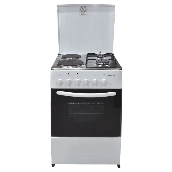Nikai Oven Cooking Range 2 Burner And 2 Hotplate 50X50Cm Tfg14N22 Double Layer Glass Metalic Lid Hot Plate And Gas Burner Combination 1 Nikai Oven Cooking Range 2 Burner And 2 Hotplate 50X50Cm Tfg14N22 Double Layer Glass Metalic Lid Hot Plate And Gas Burner Combination