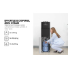 Nikai Water Dispenser 3 Taps Bottom Load With Pump NWD4000BS 3 Taps Hot Normal And Cold Compressor Cooling Steel Tank Anti Bacterial Design