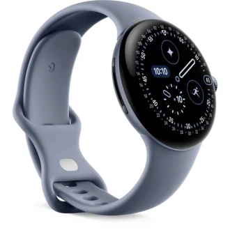 Google Pixel Watch 4 LTE 45mm - Satin Moonstone with Moonstone Active Band