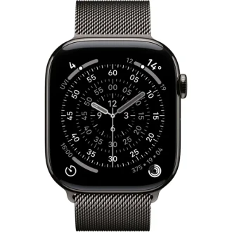 Apple Watch Series 11 46mm Slate Titanium Case GPS + Cellular Slate Milanese Loop