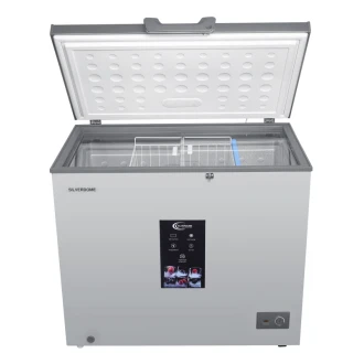 SilverDome Convertible Chest Freezer 251L, Defrost, Fast Freezing, Tropicalized Compressor with Cool Pack, Energy Efficient CFM-251