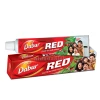 Dabur Toothpaste Fluoride Free, Helps in Bad Breath Treatment, Cavity Protection, Plaque Removal, Power of 13 Potent Ayurvedic Herbs, Red 100g - Set of 6 Pcs