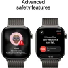 Apple Watch Series 11 46mm Slate Titanium Case GPS + Cellular Slate Milanese Loop