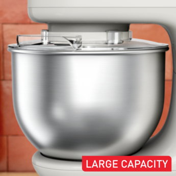 Moulinex Kitchen Machine 800W, 4.8L Stainless Steel Bowl, Multi-Speed Settings, Durable Build Model Qa160127 8 Moulinex Kitchen Machine 800W, 4.8L Stainless Steel Bowl, Multi-Speed Settings, Durable Build Model Qa160127