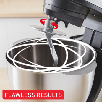 Moulinex Kitchen Machine 800W, 4.8L Stainless Steel Bowl, Multi-Speed Settings, Durable Build Model Qa160127 7 Moulinex Kitchen Machine 800W, 4.8L Stainless Steel Bowl, Multi-Speed Settings, Durable Build Model Qa160127