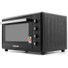 Nikai Oven Electric 100l with Rosting Function 4 Knobs Control 2200w NT1008RCAX 90 Mins Timer Double Glass Panel Stainless Steel Heating Elements With Thermostat