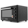 Nikai Oven Electric 100l with Rosting Function 4 Knobs Control 2200w NT1008RCAX 90 Mins Timer Double Glass Panel Stainless Steel Heating Elements With Thermostat