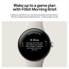 Google Pixel Watch 3 Wi-Fi 45mm - Matte Black with Obsidian Active Band