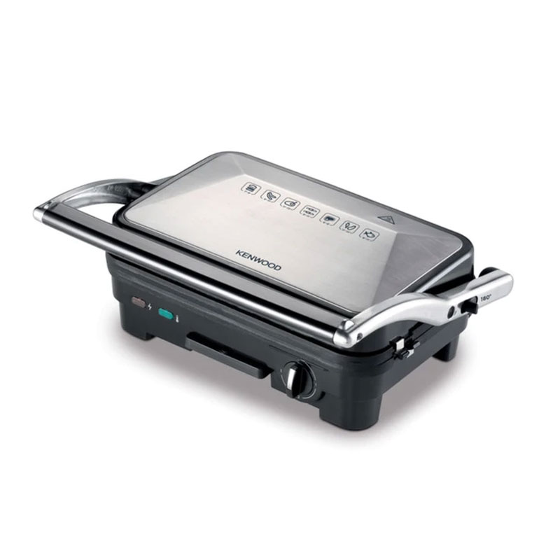 Kenwood Contact Grill Adjustable Temperature Cool Touch Handle 1800W Hgm50.000Si - Adjustable Grill Position Contact Grill And Open Grill 1 Kenwood Contact Grill Adjustable Temperature Cool Touch Handle 1800W Hgm50.000Si - Adjustable Grill Position Contact Grill And Open Grill