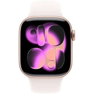 Apple Watch Series 11 42mm Rose Gold Aluminium Case GPS Sport Band - Light Blush