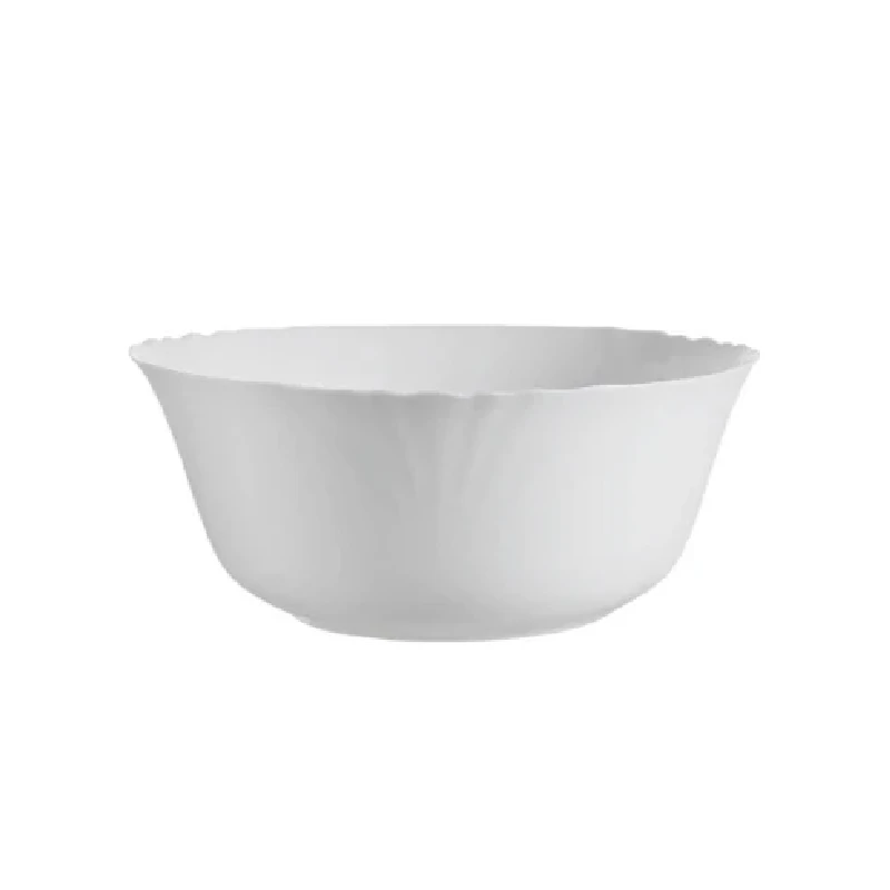 Luminarc Cadix Bowl 24Cm White P4164 (Pack Of 6Pcs) 1 Luminarc Cadix Bowl 24Cm White P4164 (Pack Of 6Pcs)