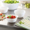 Luminarc Cadix Bowl 24cm White P4164 (Pack of 6Pcs)