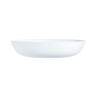 Luminarc Diwali Shell Structure Deep Plate 20cm Q1663 (Pack of 6Pcs)