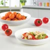 Luminarc Diwali Shell Structure Deep Plate 20cm Q1663 (Pack of 6Pcs)