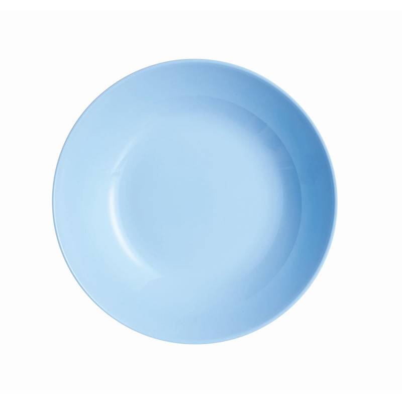 Luminarc Diwali Soup Plate 20Cm Light Blue P2021 (Pack Of 6Pcs) 1 Luminarc Diwali Soup Plate 20Cm Light Blue P2021 (Pack Of 6Pcs)