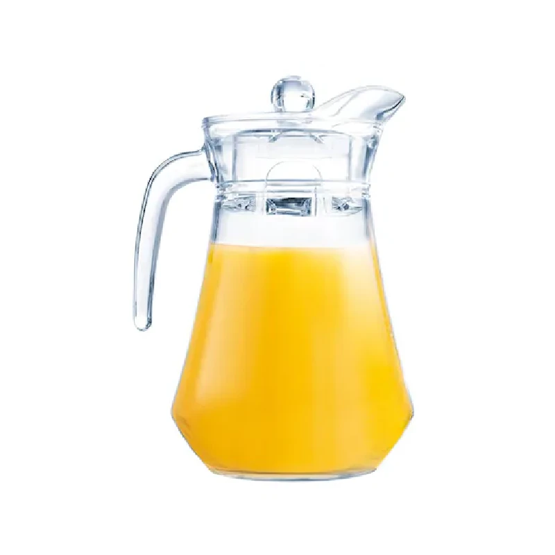 Luminarc Arc Glass Jug 1.3L With Cover, Transparent N1103 2 Luminarc Arc Glass Jug 1.3L With Cover, Transparent N1103