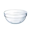 Luminarc Stacking Glass Bowl 17cm Transparent N2317 (Pack of 6Pcs)