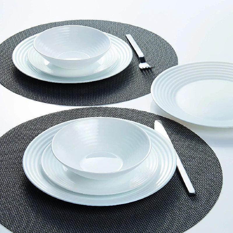 Luminarc Harena Dinner Plate 27Cm White N5804 (Pack Of 6Pcs) 5 Luminarc Harena Dinner Plate 27Cm White N5804 (Pack Of 6Pcs)