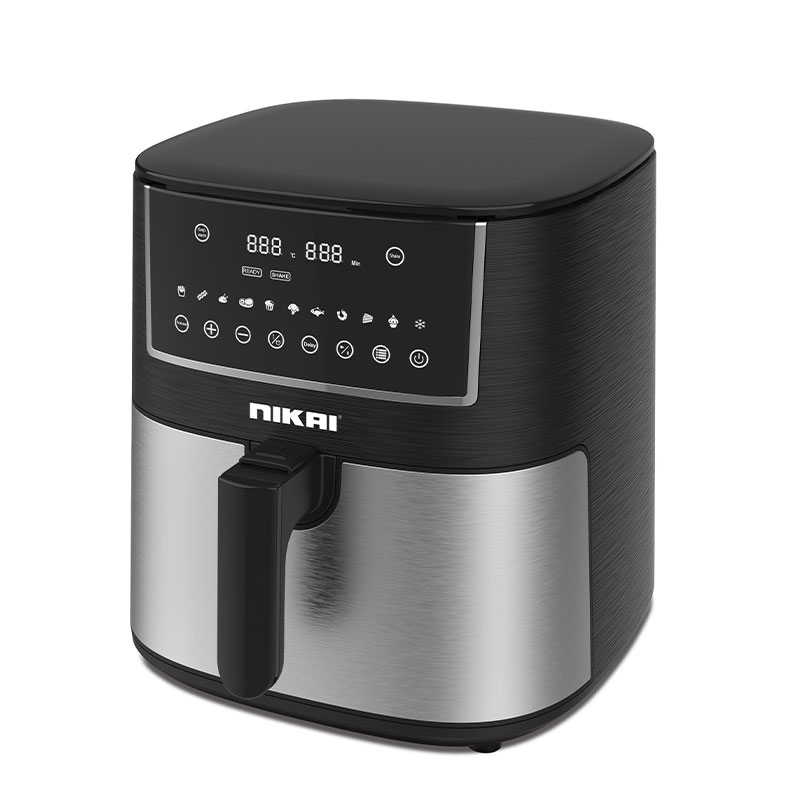 Nikai Airfryer 5.7L Digital 1650W Naf577D 60 Mins Timer 11 Preset Cooking With Touch Panel 1 Nikai Airfryer 5.7L Digital 1650W Naf577D 60 Mins Timer 11 Preset Cooking With Touch Panel