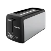 Nikai Toaster 4 Slice Browning Control 1400W NBT666S1 Cancel Defrost And Reheat Functons Movable Centre Grid Long Slots Cord Storage Function