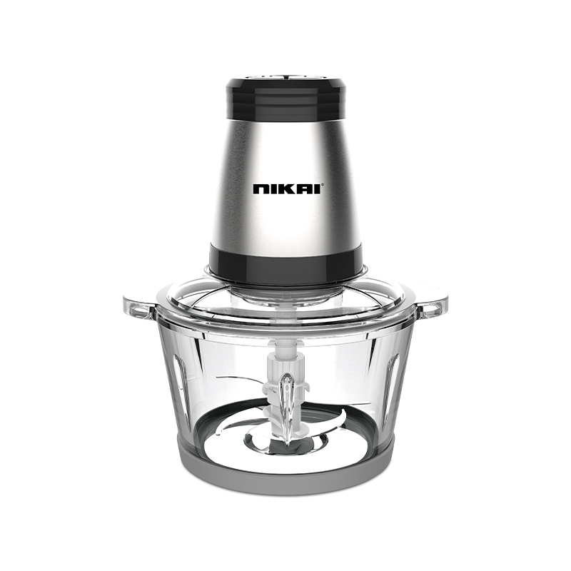 Nikai Chopper 2L Glass Bowl 300W Nc494A Detachable Blade Built In Thermostat Stainless Steel Blades 2 Speeds With Safety Switch 1 Nikai Chopper 2L Glass Bowl 300W Nc494A Detachable Blade Built In Thermostat Stainless Steel Blades 2 Speeds With Safety Switch