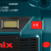 Ronix Mini Digital Compressor 160 PSI/11Bar (AC/DC) 220-240V/12V Portable Tire Inflator Pump with LED Light, Digital Pressure Gauge, Auto Shut-Off, Air Hose, Adapters for Cars, Bikes, Sports Balls, Air Beds, Compact Lightweight for Travel, Outdoor RH-4261