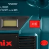 Ronix Mini Digital Compressor 160 PSI/11Bar (AC/DC) 220-240V/12V Portable Tire Inflator Pump with LED Light, Digital Pressure Gauge, Auto Shut-Off, Air Hose, Adapters for Cars, Bikes, Sports Balls, Air Beds, Compact Lightweight for Travel, Outdoor RH-4261