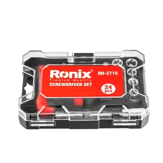 Ronix Screwdriver CR-V 24pcs Set RH-2715