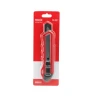 Ronix Utility Knife Cutter, Rubber Handle, Delta Model Integrated Blade Snapper for easy blade snapping Blade sections snap off providing a fresh, sharp cutting point,18mm RH-3004