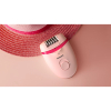 Philips Satinelle Essential Corded Compact Epilator with 7 Accessories, Exfoliation Glove & Carry Pouch, Opti-Light for Legs, Arms & Underarms BRE285