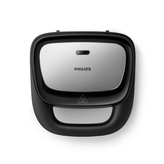 Philips 3in1 Sandwich, Panini & Waffle Maker 5000 Series 750W with Removable Nonstick Plates HD2350/80