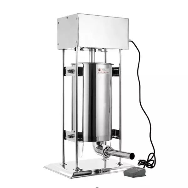 Generic Commercial Electric Automatic Sausage Filler Stuffer Machine 10L 1 Generic Commercial Electric Automatic Sausage Filler Stuffer Machine 10L